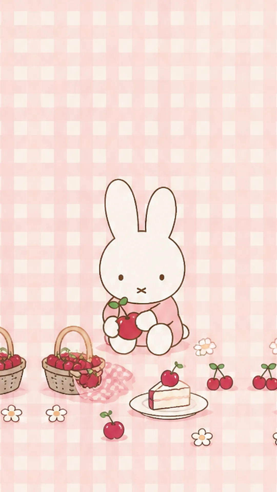 Cherry Picnic free phone wallpaper